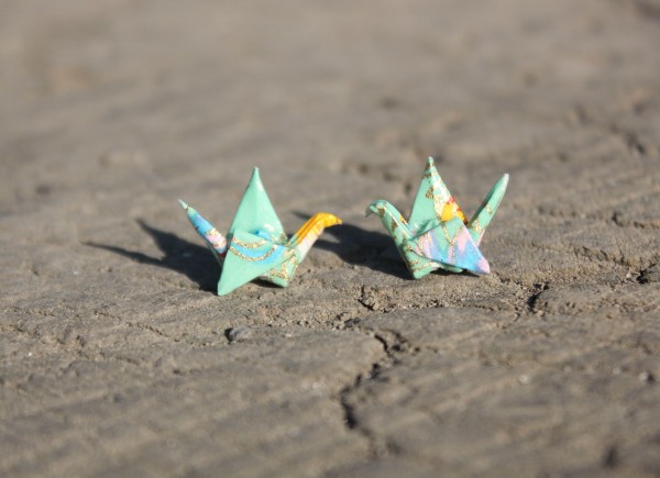 Mint_floral_origami_crane_post_earring6