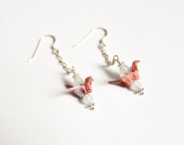 pink_origami-crane-earring-with-aquamarine-crystal-silver-chain-drop_2