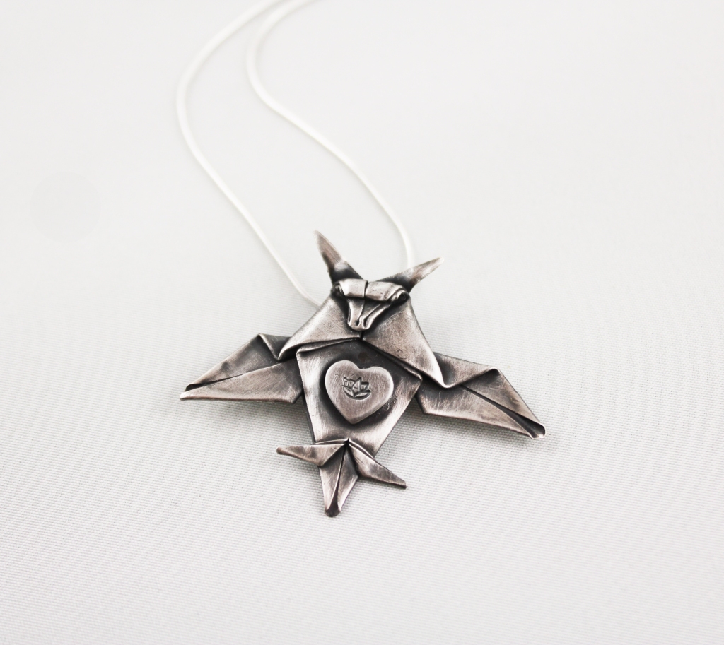 Origami_owl_necklace_antiquw_patina_etsy_FoldIT_Creations_Origami_Jewelry