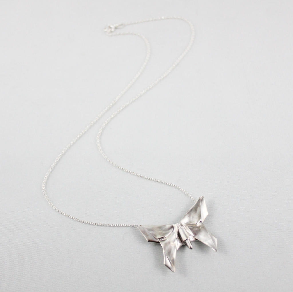 Handmade_Silver_Origami_Butterfly_Necklace_Fine_Silver_Jewelry_Mariposa_FoldIT_Creations_5