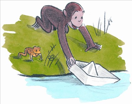 Curious_George_Paper_Boat